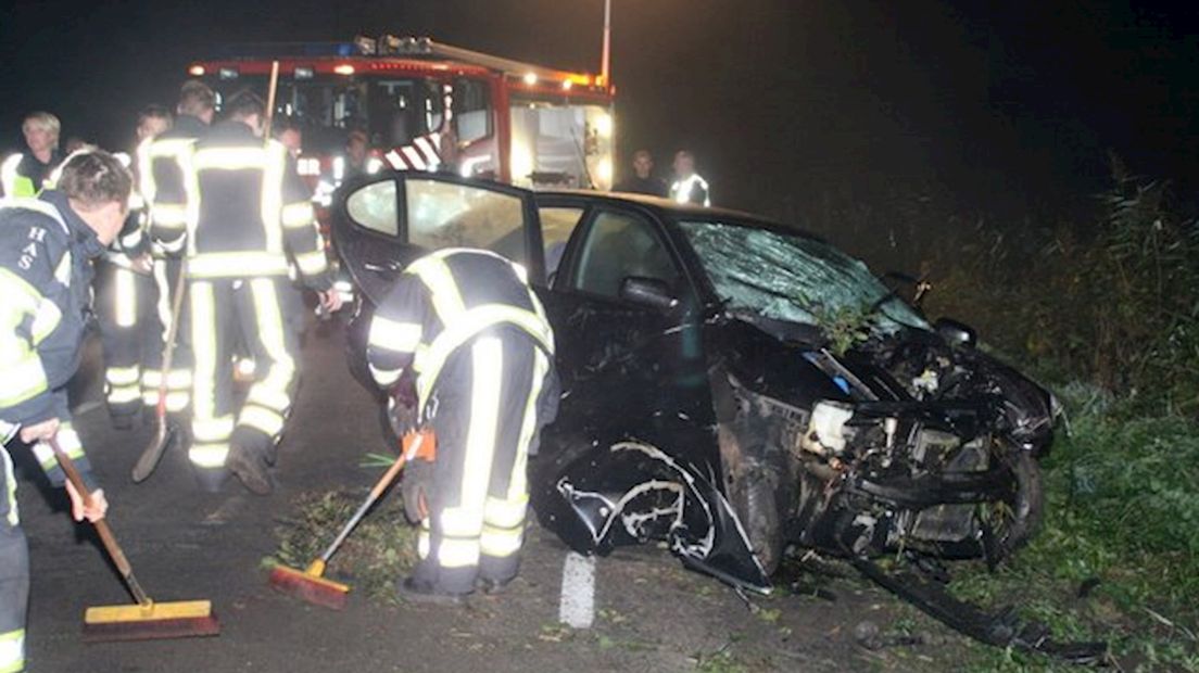 Man bekneld in auto in Hasselt