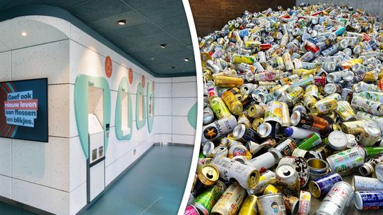 7,4 miljoen blikjes en flesjes verzameld, ruim 81 duizend klanten: dit zijn de jaarcijfers van de statiegeldwinkel Home