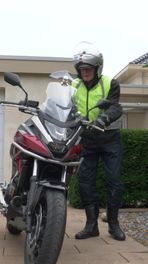 Arend (87) houdt van z'n motor