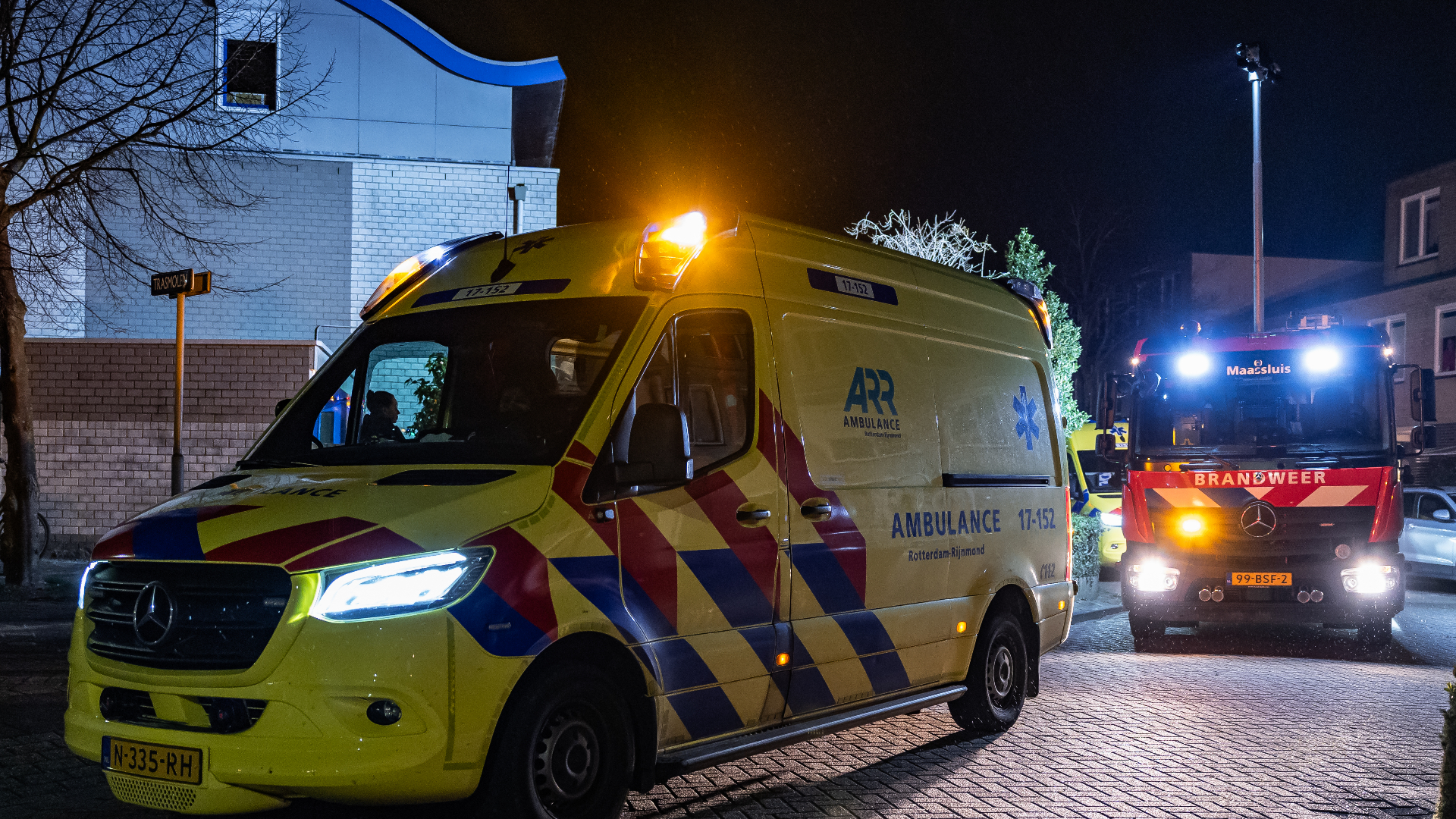 De hulpdiensten kwamen met spoed ter plaatste.