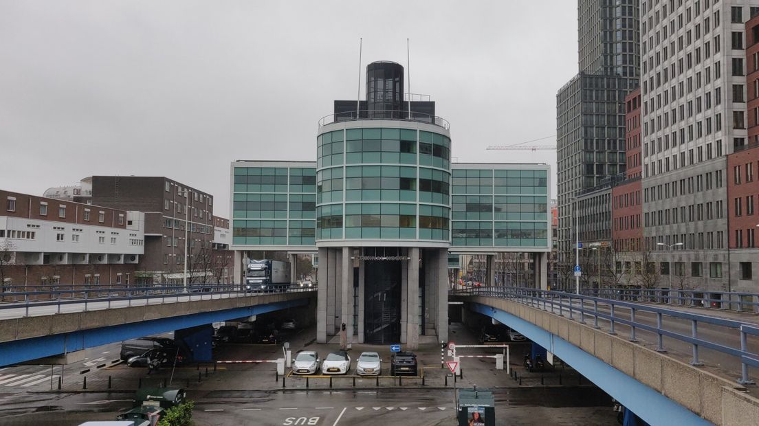 De huidige situatie bij het Prins Bernhardviaduct in Den Haag