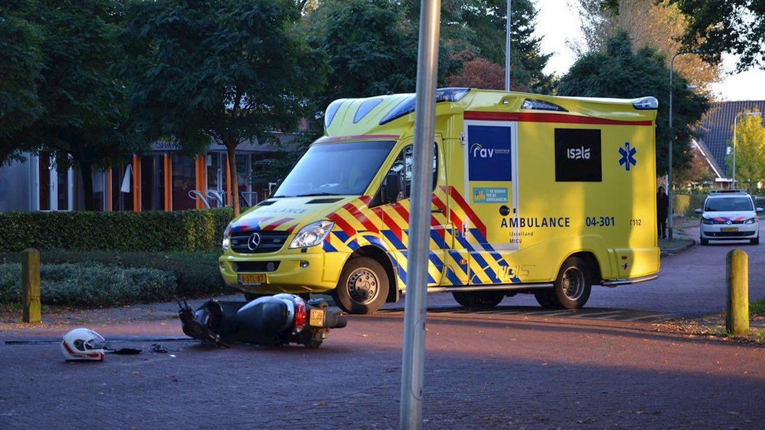 Gewonde bij ongeluk in Zwolle
