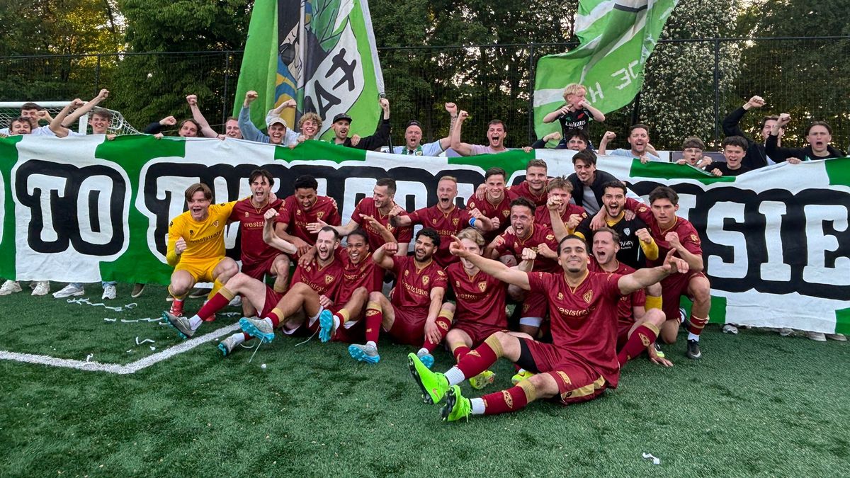 Kloetinge zet zichzelf op drempel Tweede Divisie met overwinning op Groene Ster