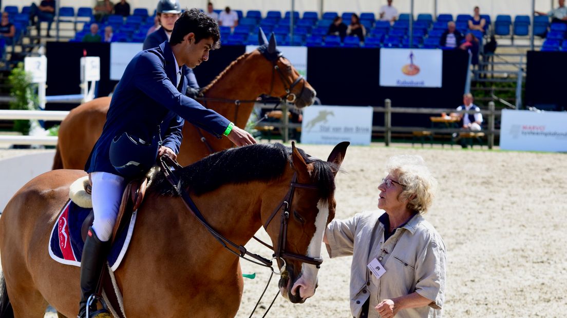 De winnaar uit Saoedi-Arabië.