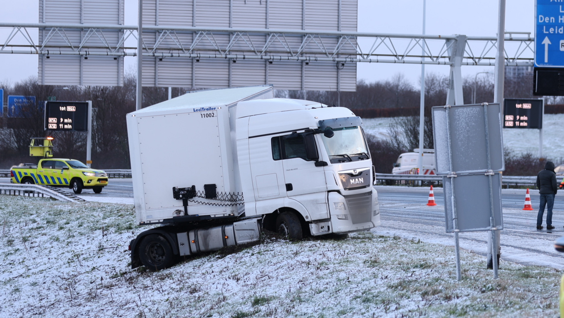Sneeuwpret, maar ook meerdere ongelukken op winterse dag.
