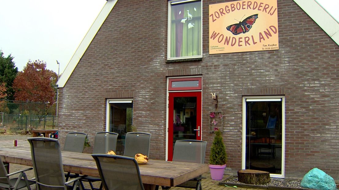 Zorgboerderij Wonderland in Stuifzand (Rechten: Joris Barske / RTV Drenthe)