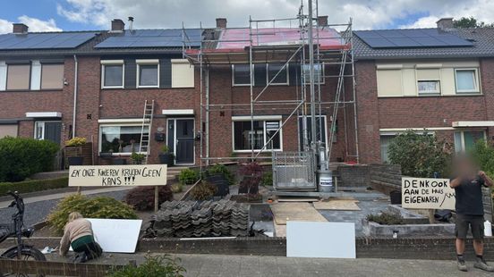 Statushouders in sociale huurwoning, dorp boos
