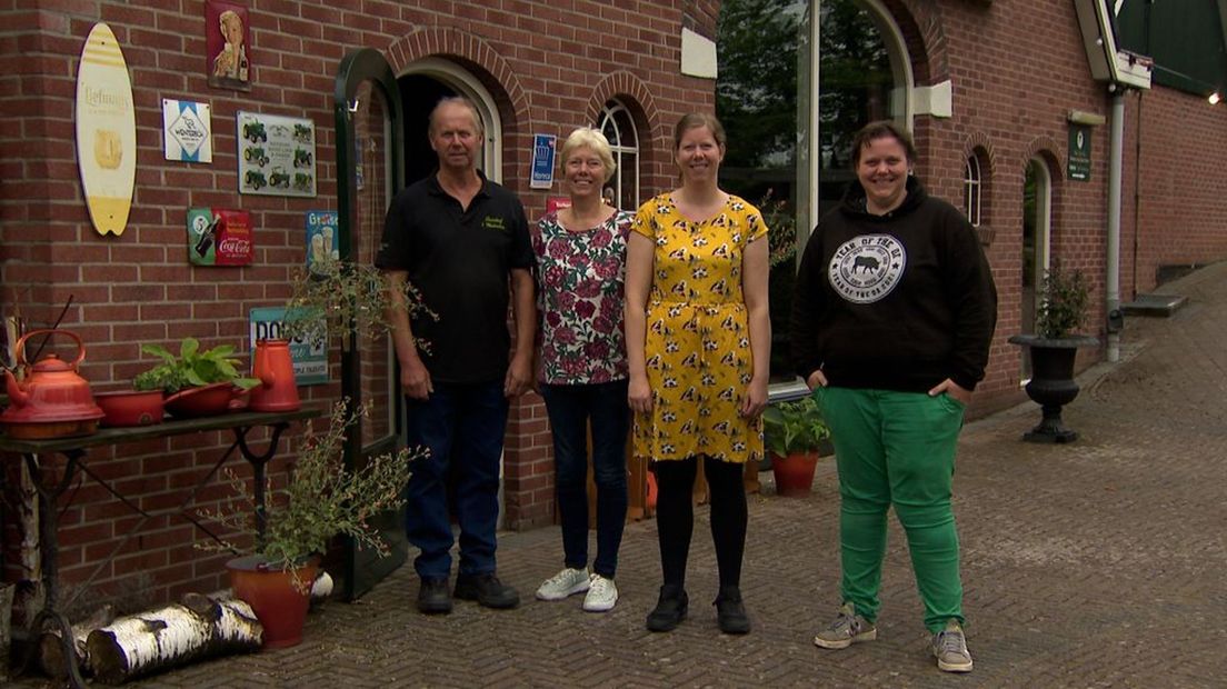 De familie Ruesink.