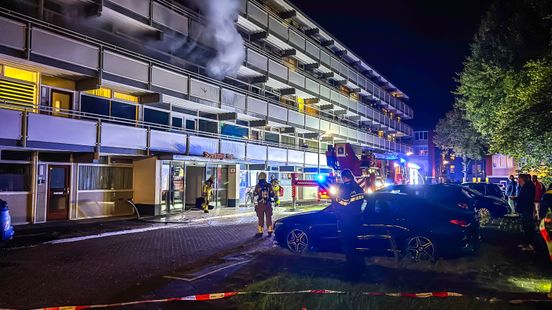 Fire broke out in Leeuwarden apartment building