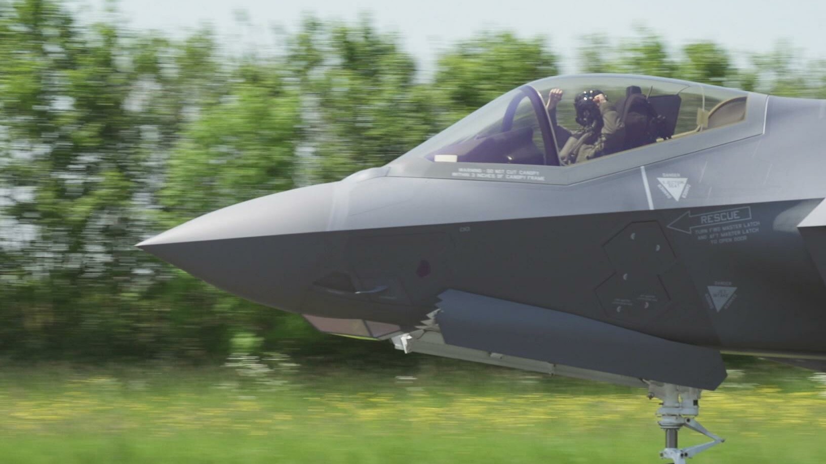 In piloat yn in F-35
