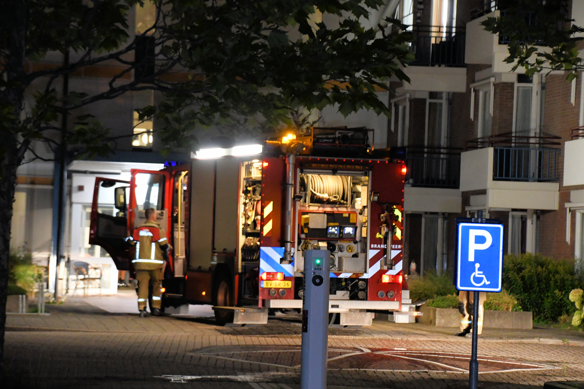 Brand op kamer in zorgcentrum Goes; veel rook en mogelijk sprake van brandstichting