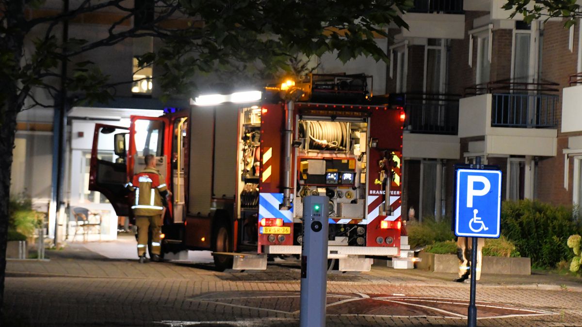 Brand op kamer in zorgcentrum Goes; veel rook en mogelijk sprake van brandstichting