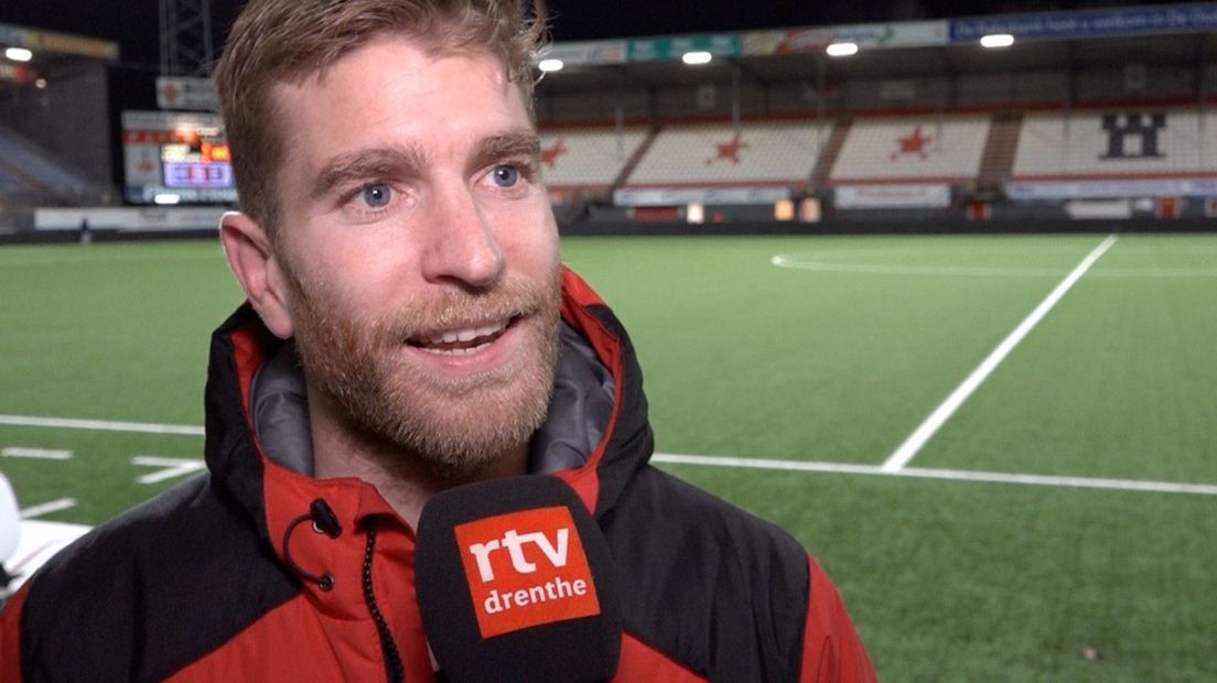 De gesprekken met Michael de Leeuw zijn even 'on hold' vanwege de corona-perikelen (Rechten: RTV Drenthe)