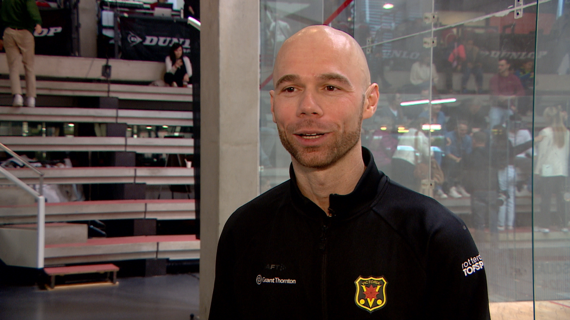 Op zijn 42ste jaagt squasher Schweertman opnieuw op de nationale titel: 'Ik speel nog steeds om te winnen'