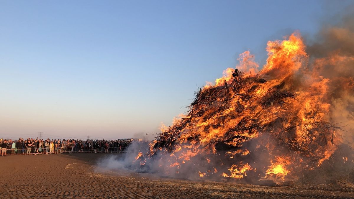 Na drie jaar mogen de paasvuren weer, maar ze branden niet overal