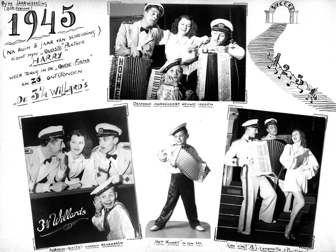 The 3 1/4 Willards, het resultaat van verwikkelingen in 1945.