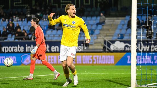 Kyano Kwint slaat in extremis toe: De Graafschap haalt punt in Eindhoven