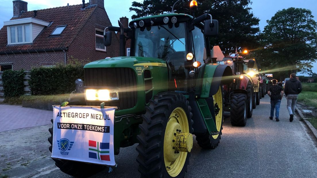 Onder andere boeren uit Niezijl wilden actievoeren voor Huis ten Bosch