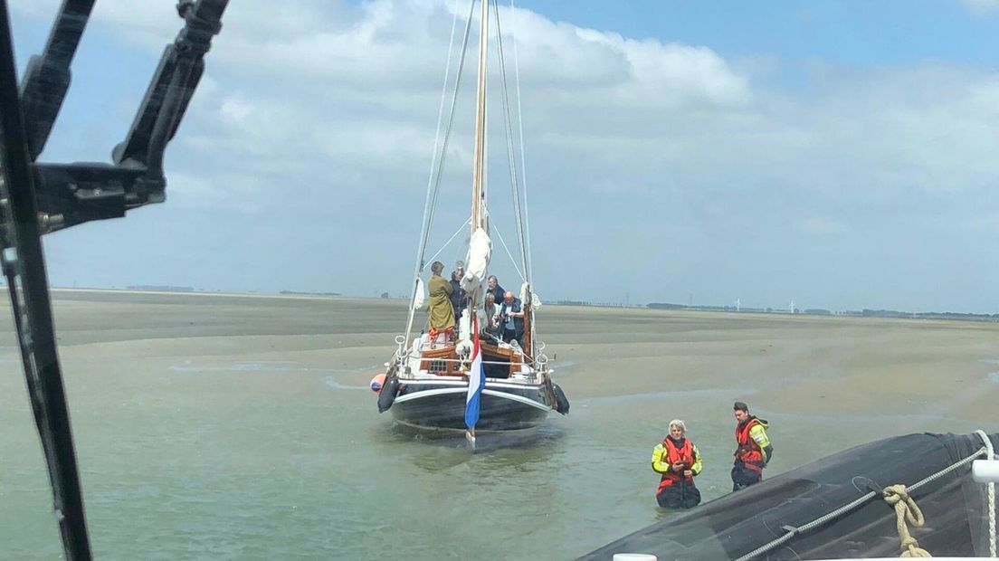 Platbodem Westerschelde Ossenisse.