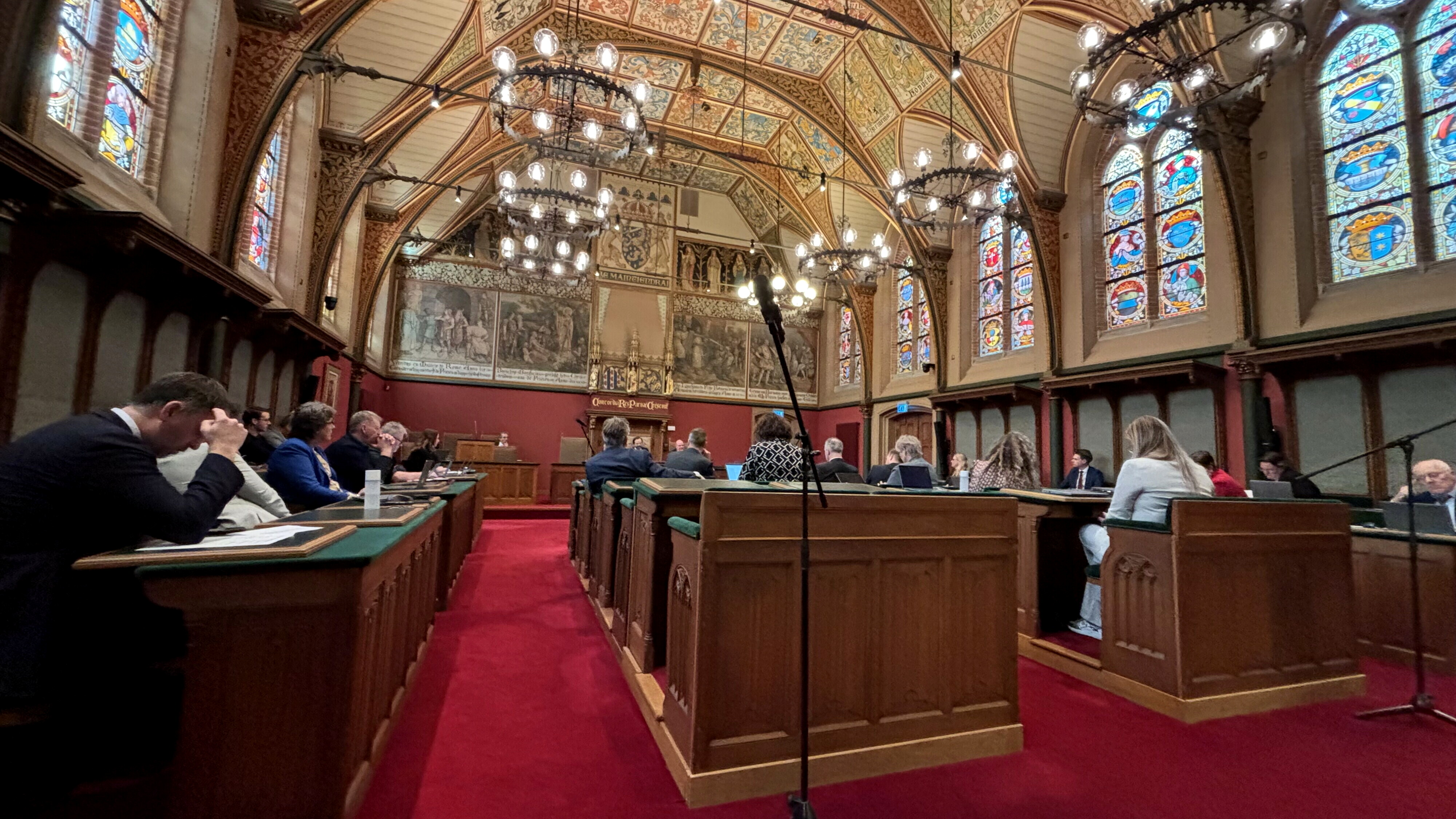 De vergadering van Provinciale Staten