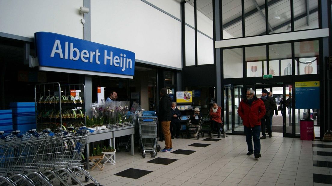 Winkelcentrum de Hooge Meeren tijdens de stroomstoring