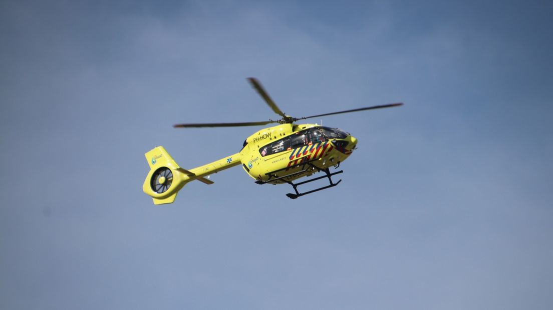 De omgebouwde traumaheli