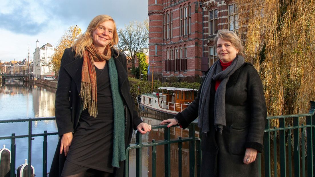 Heidi Renkema (l) en Nicolette Bartelink (r)