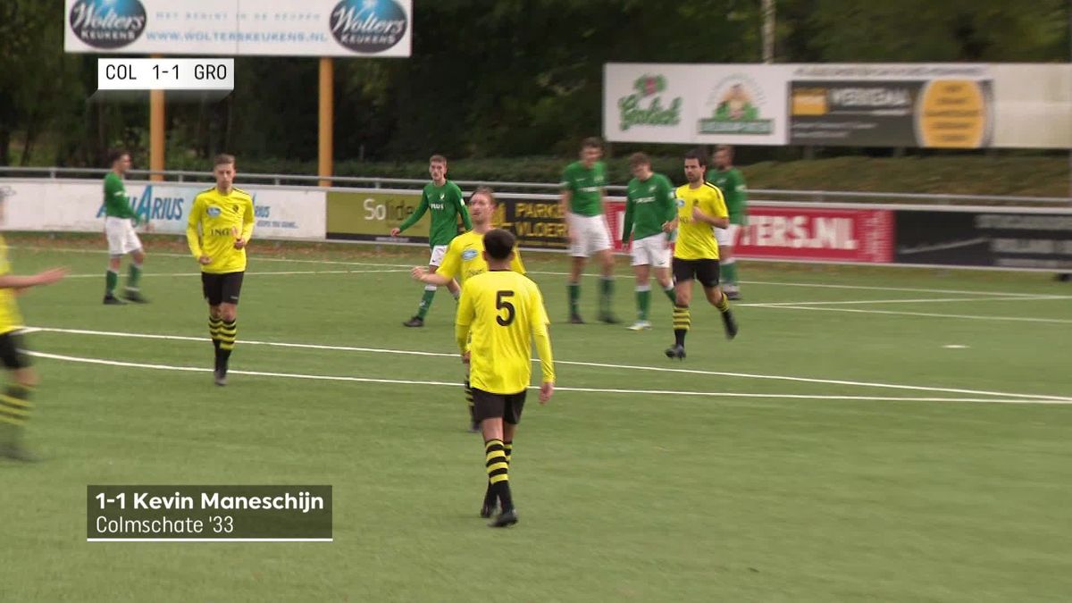 Colmschate’33 gedeeld koploper na gestolen overwinning