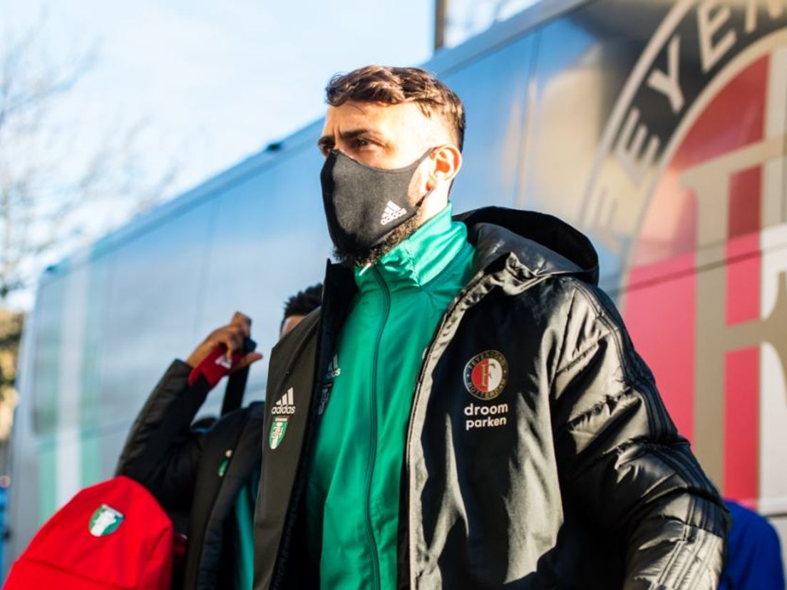 Lucas Pratto start zondagmiddag tegen Sparta in de basis bij Feyenoord. (VK Sportphoto - Yannick Verhoeven)