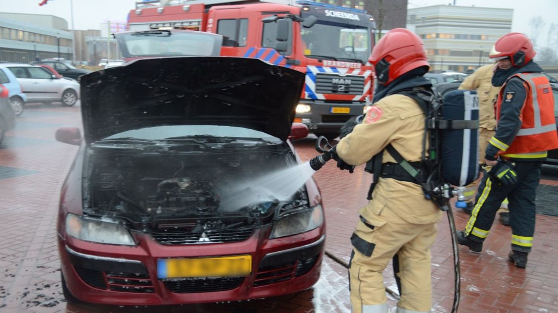 De brandweer kon de brand blussen