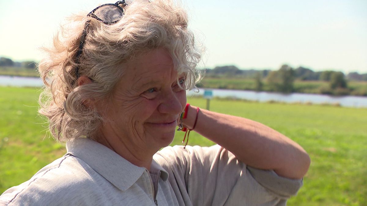 Óngerwaeg in Aijen, toen Kaatje was was