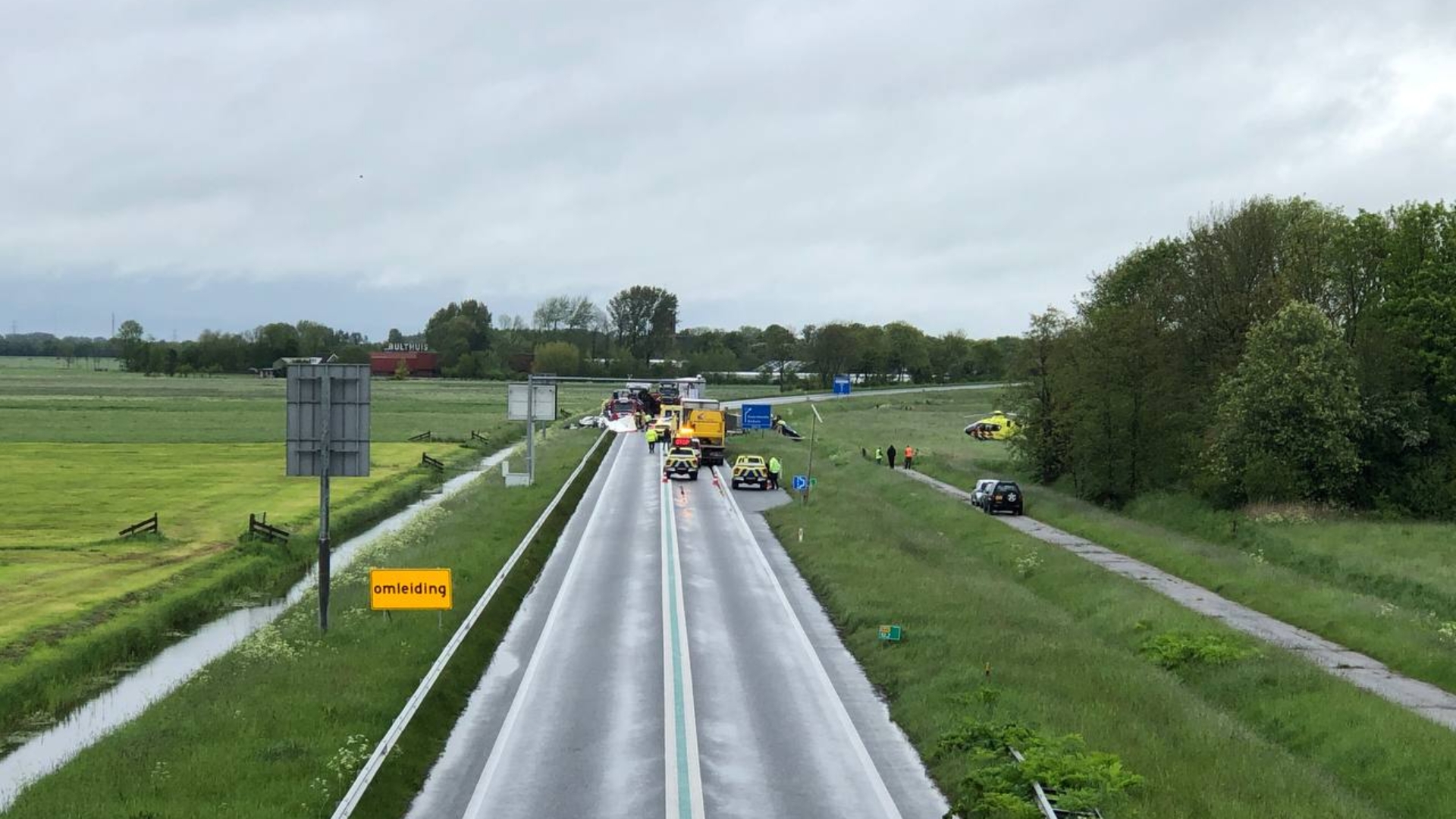 Dodelijke ongelukken blijven Groningse N-wegen teisteren: 'Mensen hebben geen geduld'