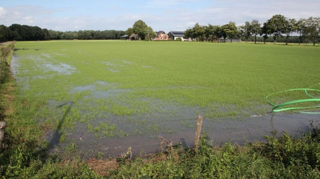 Weiland staat onder water