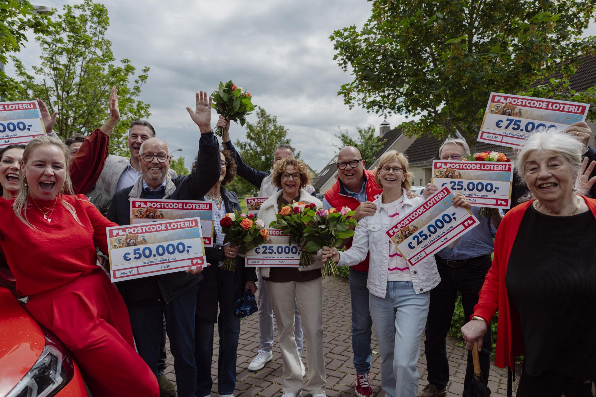 Geluksdag voor tien Hulstenaren: loterij verdeelt 250.000 euro