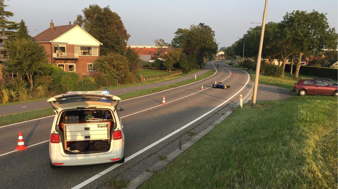 Het ongeluk gebeurde op de Zwolseweg