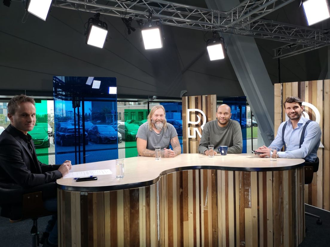De studio van FC Rijnmond