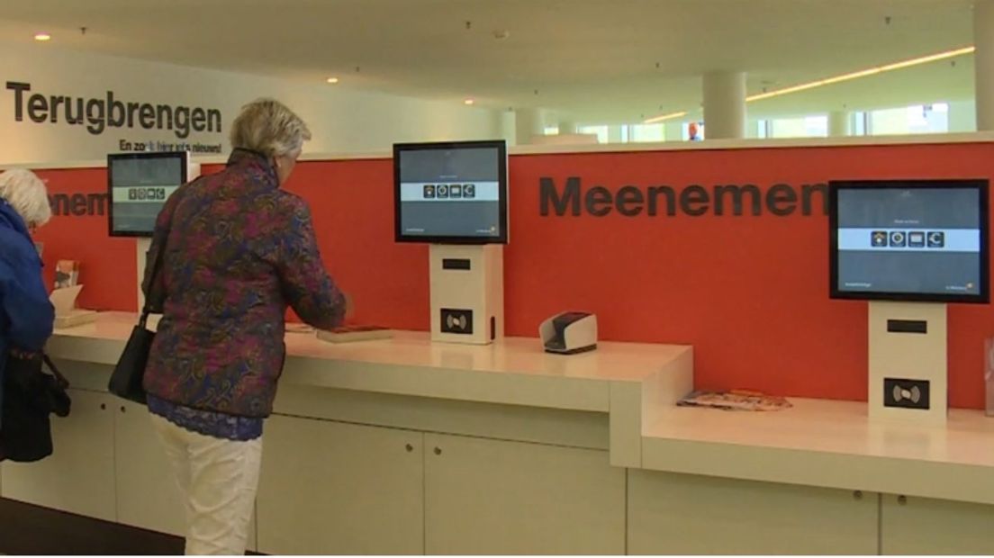 De bibliotheek in Assen (Rechten: RTV Drenthe)