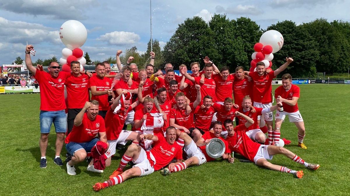 Titan kampioen na galavoorstelling tegen Gasselternijveen