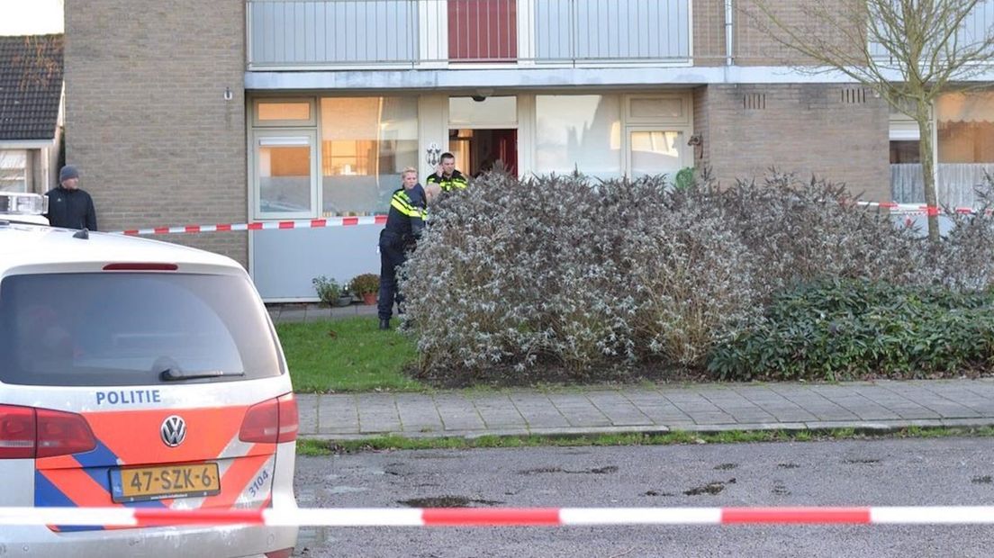 De woning van het slachtoffer