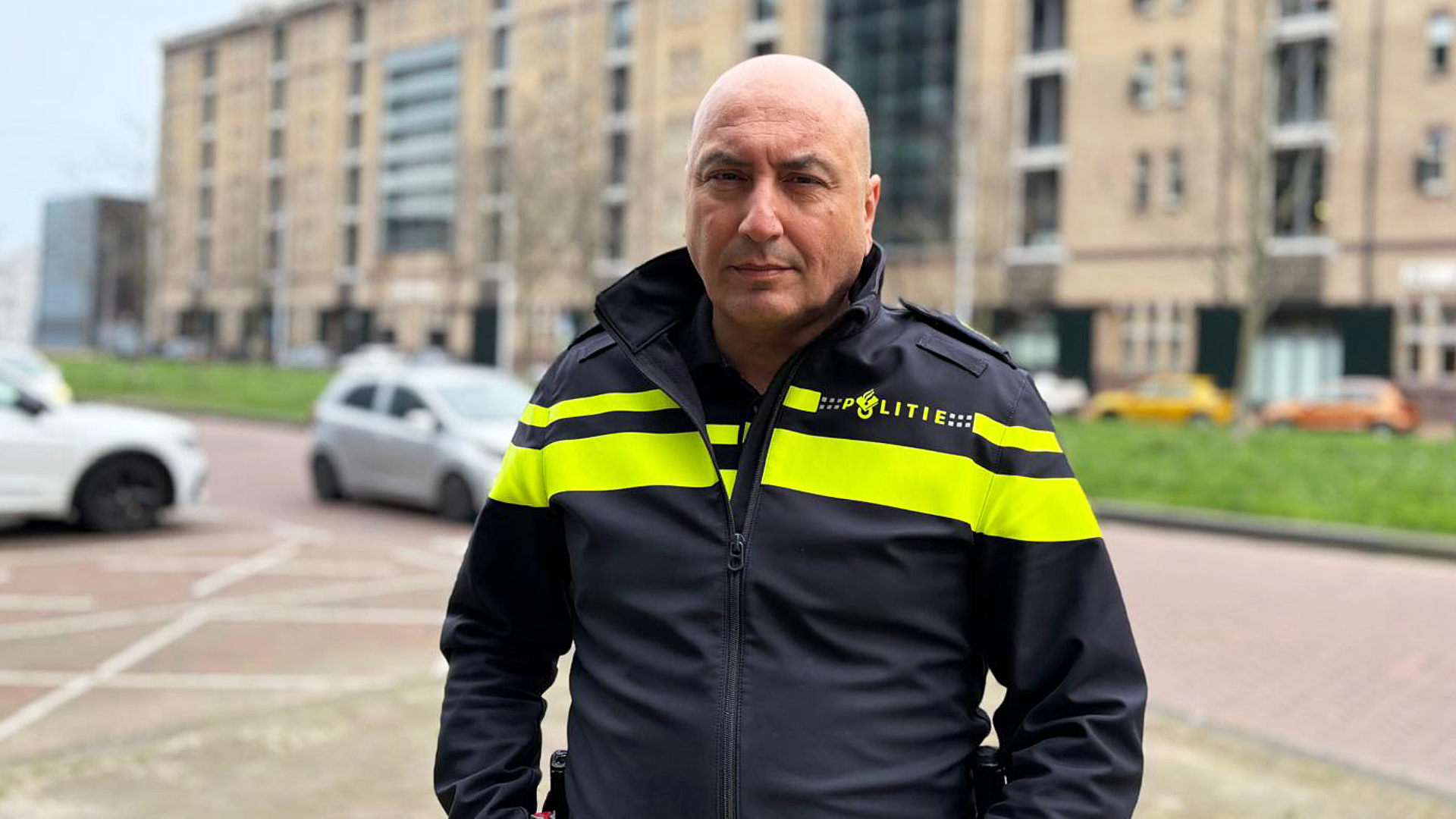 Politiechef Tolga Koklu van de eenheid Rotterdam.