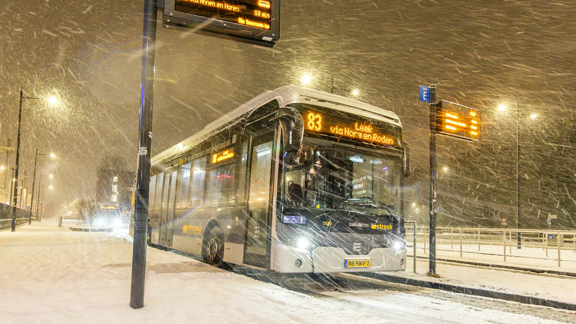 Toch geen bussen de weg op vandaag: 'Het is niet veilig genoeg'