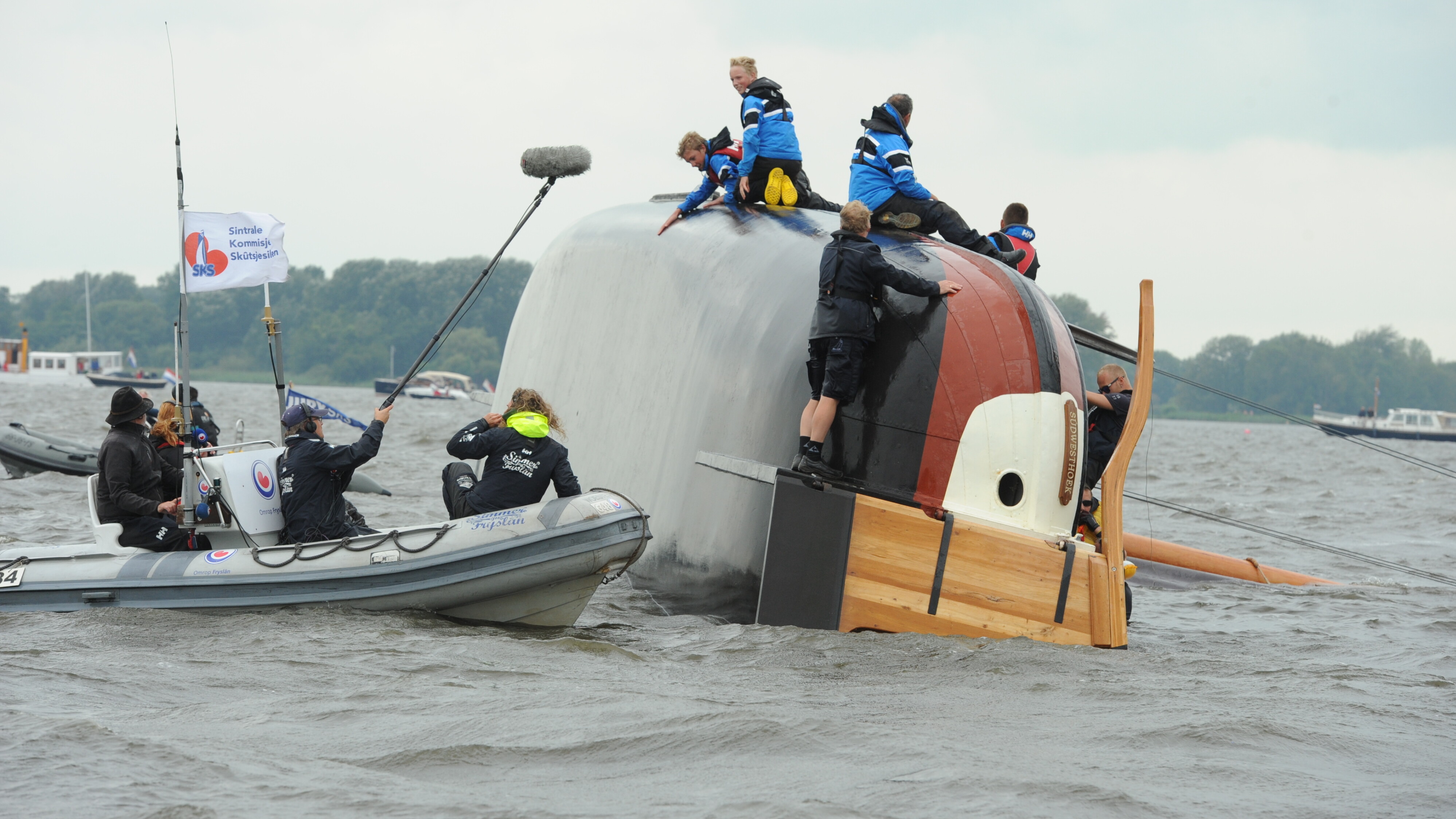 Omslaan op ondieptes of een krokettenslag bij Sneek: het ene water is het andere niet