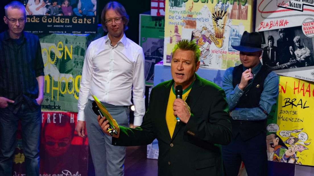 Sjaak Bral presenteert het Haags Songfestival
