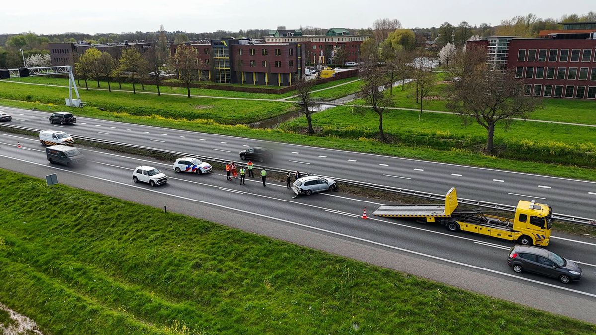 Ongeval op A12 tussen Zevenaar en Duiven
