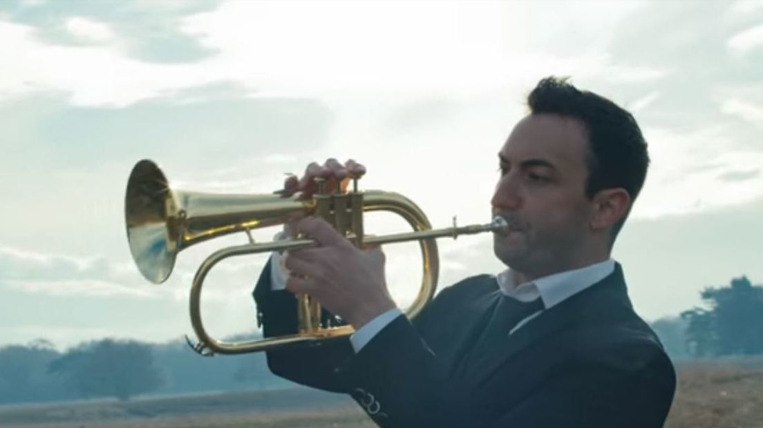 Muzikale kerstwens van trompettist Rik Mol