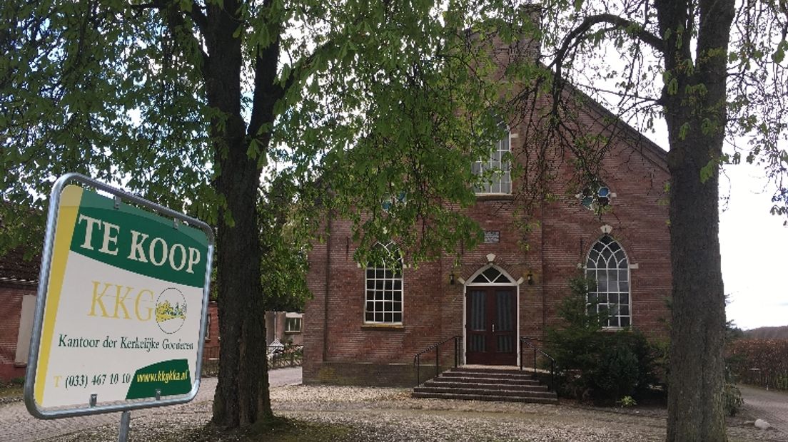 De kerk in Nieuwlande staat te koop (Rechten: archief RTV Drenthe)