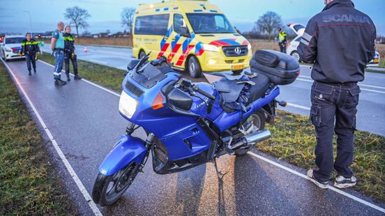 Politie zoekt fietsendief • motorrijder gewond
