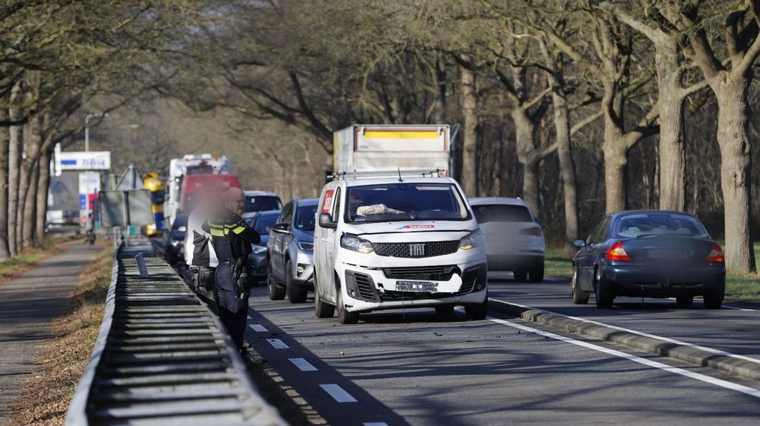 Twee ongelukken op de N35