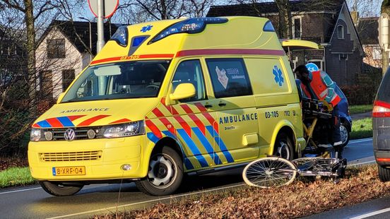 Fietser gewond bij ongeluk in Assen.