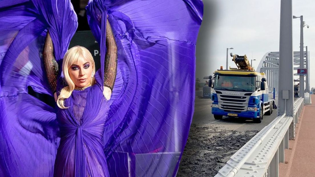 Door de afsluiting van de John Frostbrug kunnen er verkeersopstoppingen ontstaan rond het concert van Lady Gaga